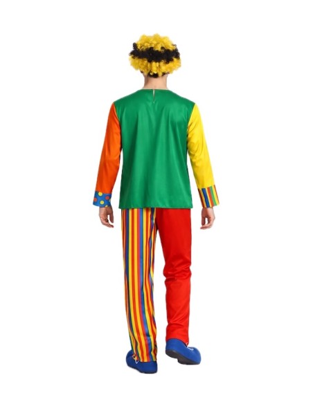 Costume de Clown Homme Taille L | Costumes pour Adultes Le Roi du Carnaval